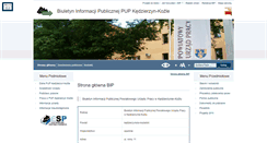 Desktop Screenshot of bip.pup-kkozle.pl